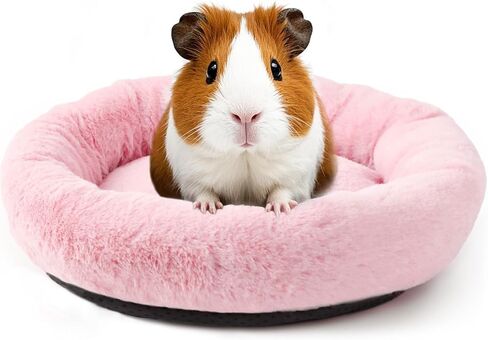 FEBSNOW Guinea Pig & Hamster Bed for Small Animals with Hair Remover Brush in Kuwait