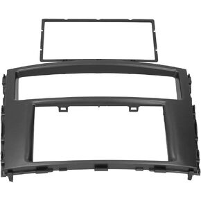 2 Din Installation Car Stereo Radio Mounting Frame Dash Kit DVD Navigation Fascia Audio CD Player Navigation Panel Frame Cover Compatible with Mitsubishi Pajero 2007+