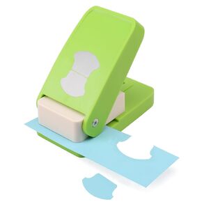 HAUSTGO Whale Tail Tab Punch - Whale Tail Punch for Calendars, Planners, or Albums - Ideal for Scrapbooking, Bullet Journals, Bible Tabs, Book Tabs, Planner Inserts, and More Projects