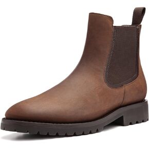Thursday Boot Company Men's Legend Rugged & Resilient Chelsea Leather Boot, Bourbon, 9