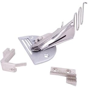 Binding Curve Edge Folder Sewing Machine Binder Overlock Folder Folders Tape Bias Binder for Lockstitch DIY Sewing Machine Foot Kit Accessories(40mm)