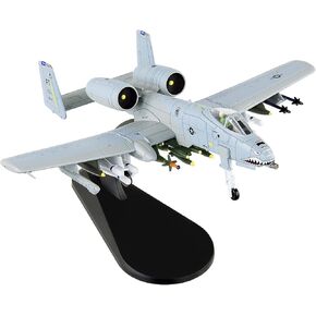 Busyflies نموذج طائرة مقاتلة 1:100 A-10 Thunderbolt II Warthog Attack نموذج طائرة مقاتلة Diecast نموذج طائرة عسكرية للمجموعة والهدايا (A-10A) in Kuwait