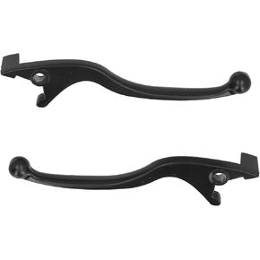 Brake Handle Lever, 2PCS Brake Handle Lever Aluminum Alloy Black Replacement for Motorcycle Moped ATV