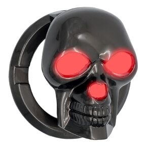 DUNGGLE Car Start Stop Button Cover Skull Ignition Protective Cover Push Start Button Cover Anti-Scratch Car Engine Decoration Ring Car Interior Accessory