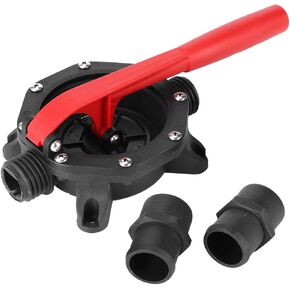 Manual Diaphragm Pump, 720GPH Plastic Handle Marine Manual Diaphragm Hand Bilge Water Pump for Boat Yacht Manual Hand Bilge Waste Water Transfer Pump