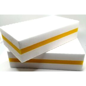 Premium XL Boat Erasers Magic Sponge Erasers Removes Marks Scuffs Grime & Dirt | Clean Fiberglass Gelcoat Vinyl Plastic Hull