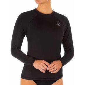 Hurley Women's UPF 50+ Long Sleeve Rashguard