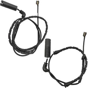FTTYUHU Front and Rear Brake Pad Wear Sensor 34351164371, 34351164372 for BMW 323CI 323I 325CI 325XI 328CI 328I