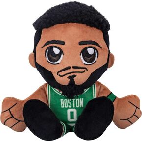 Bleacher Creatures Boston Celtics Jayson Tatum 8" NBA Kuricha Sitting Plush - Soft Chibi Inspired NBA Superstar