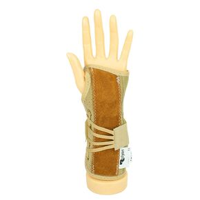 Deluxe 51885 Lace-Up Wrist Splint for Comfort and Stability, Single Pull Closure, Carpal Tunnel, Arthritis or Pain Relief, Left, X-Large