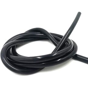High Temperature Silicone Vacuum Tubing Hose ((ID 5mm(3/16 inch) - 6.5FT(2M)), Red)