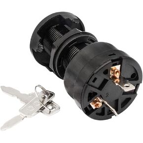 Panglong Golf Cart Starter Switch Ignition Key Switch for Club Car Precedent Electric 2004-Up and 2018-UP Tempo 102508601 1025086-01