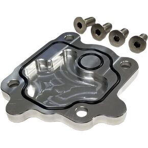 LT Engine Vacuum Pump Delete Cover Plate Compatible with 2014-Current GEN 5 V Series V8 Engines LT1 LT4 5.3L 6.2L L82 L83 L84 L86 L87 LT1 L8B LT5 LT2 Vortec Camaro Corvette