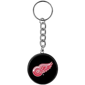 Red Wings Officially Licensed Mini Hockey Puck Keychain