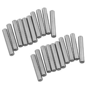 ZYAMY 20pcs 5mm x 30mm Cylindrical Pin Locating Dowel 304 Stainless Steel Wood Bunk Bed Dowel Pins