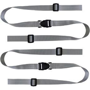HDHYK High Chair Safety Belt,Child Infant Safe Strap Baby 2 Point Safety Belt，for Pushchair,HighChair,Child Chair etc(Grey)