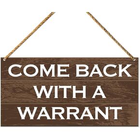 Funny Welcome Sign for Front Door Porch, Home Office Welcome Hello Sign Decor for Wall Decorations, Housewarming Gifts for New House Home Women Men, Check Ya Vibe