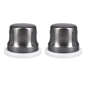 2Pcs Air Conditioning Control Knob Cover 55925‑0E050 Fits for 2009-2013 Toyota Highlander