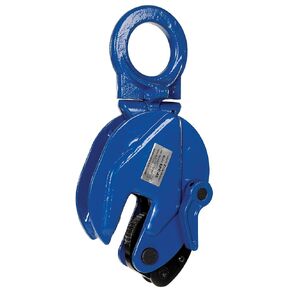Vestil EPC-40 Vertical Plate Clamp, 1" Plate Thickness, 4000 lbs Working Load Limit, 2.38" Bale Opening