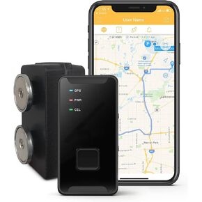 BadgerTracker - GPS Tracker 4G LTE Real Time Tracking for Vehicles, Campers, Fleets, Assets | Waterproof Hardshell Magnetic Case | Global Tracking Device | Subscription Required