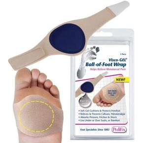 Complete Medical Visco-Gel Ball-of-Foot Wrap, Small, 1 Pound