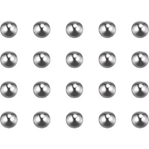 Uxcell 300 قطعة 5 مم 201 كرات تحمل من الفولاذ المقاوم للصدأ G200 دقيقة in Kuwait