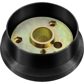 QYMOPAY Steering Wheel Adapter 3-Hole Truck Steering Wheel Adapter B6 for Kenworth CONV 1970-On and COE 1972-March 1997 Fixed Column Peterbilt 1975-April 1998 models