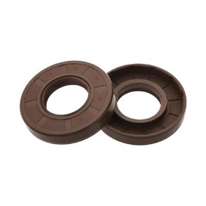Aicosineg Oil Seal,2Pcs 1.38in Inner Dia 2.83in OD 0.47in Shaft Oil Seal Thick Oil Seal Rings Gasket Fluorine Rubber Double Lip Seals Round Oil Seal Wheel Axle Oil Seal for Camshafts Shock Absorbers