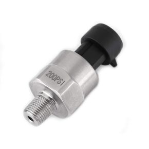 Pressure Transducer Sender Sensor, 30 100 150 200 300 500 psi 1/8NPT Thread Stainless Steel Compatible with Oil Fuel Air Water (30 psi)