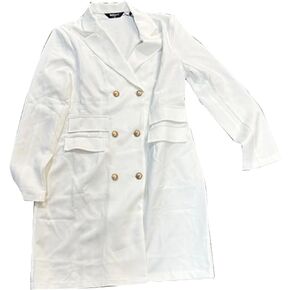 Allegra K Women's Elegant Blazer Office Work Dress with Pockets