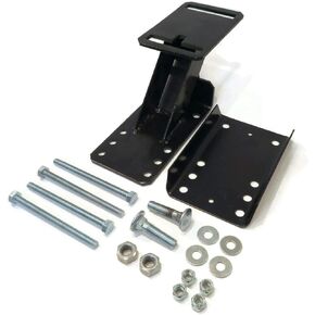The ROP Shop Spare Tire Wheel Carrier Kit with Hardware, Heavy Duty for Many 6 & 8 Lug Trailers