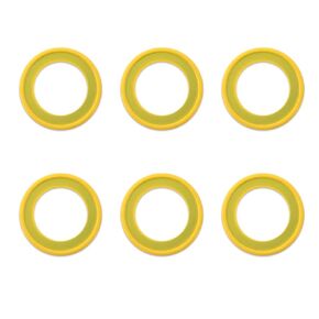 Gearcase Drain Plug Seal Washer Gaskets 26-830749 Compatible with Mercury Marine/Mercruiser (6 Pack)