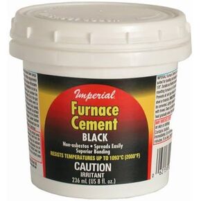 UNITED STATES HDW MFG/U S HA KK0077-A 8OZ BLK Furnace Cement
