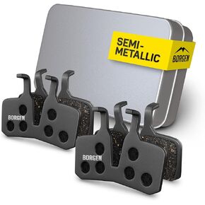 Borgen 2 Pairs Bike Brake Pads, Bicycle Brake Pads Compatible with Magura 9 P Bicycle Brakes Pads Suitable for MT5, MT7