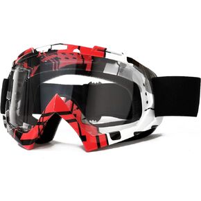 FMY Motorcycle Motocross Goggles for Men Women Youth,Anti-Scratch Dustproof UV400 ATV Dirt Bike goggles