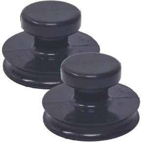Mikinona 2pcs Bodhisattva Bowl Suction Cup Handle Sound Bowl Stabilizer Buddha Sound Bowl Suction Cups Zen Decoration Singing Bowl Lifting Handle Suction Handle Tibetan Bowl Mat Rubber