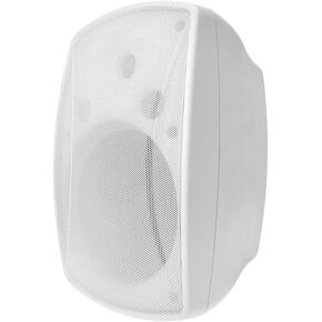 Monoprice WS-7B-82-W 8in. Weatherproof 2-Way 70V Indoor/Outdoor Speaker for Use in Whole Home Audio Systems, Restaurants, Bars, Retail Stores, Patio, Poolside, Garage, White (Each)