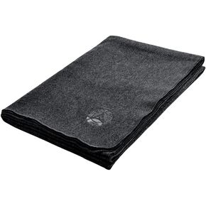 Hugger Mugger Deluxe Wool Blanket - Plum - Soft and Firm, Excellent Yoga Prop, Provides Extra Padding for Knees, Elbows, and Wrists, Durable and Washable