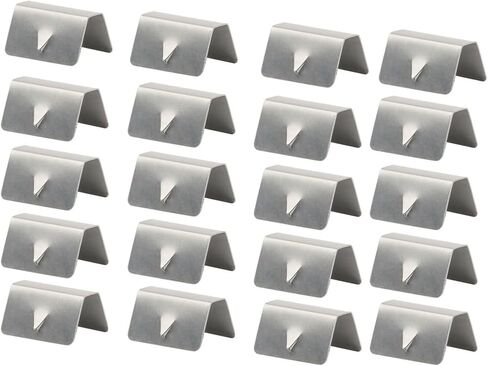 ACLONG Wind Deflector Clips, 20 PCS in Channel Rain Guards Fitting Clips Stainless Steel in Saudi Arabia