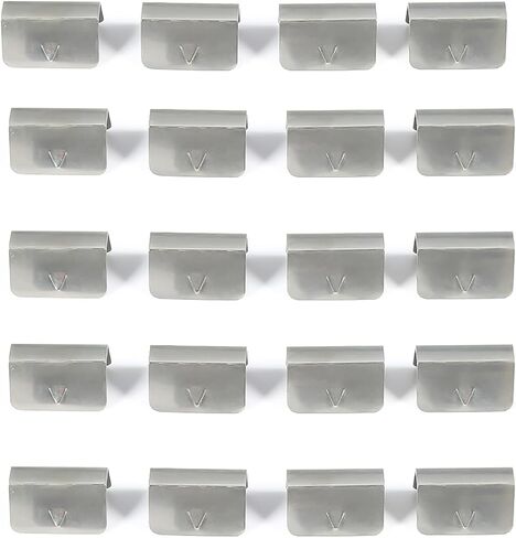 ACLONG Wind Deflector Clips, 20 PCS in Channel Rain Guards Fitting Clips Stainless Steel in Saudi Arabia