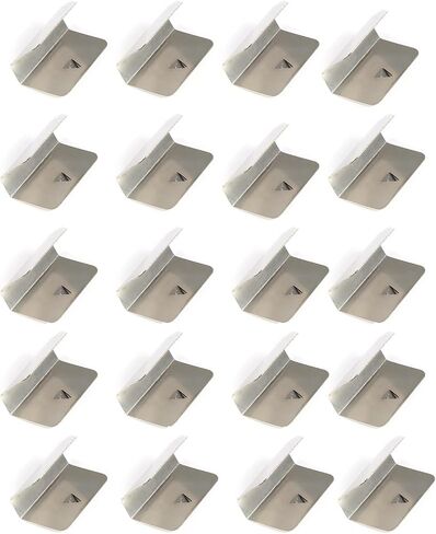 ACLONG Wind Deflector Clips, 20 PCS in Channel Rain Guards Fitting Clips Stainless Steel in Saudi Arabia