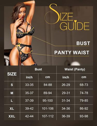 RSLOVE Women lingerie set with garter and fishnet stocking in Saudi Arabia