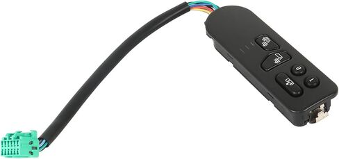 Black Front Left Seat Heater Switch Replacement for 2003-2007 Chevrolet Chevy Silverado GMC Sierra 901-200 15116863 15169669 15179137 1S11219 DS3092 S51915 SW8419 in Saudi Arabia