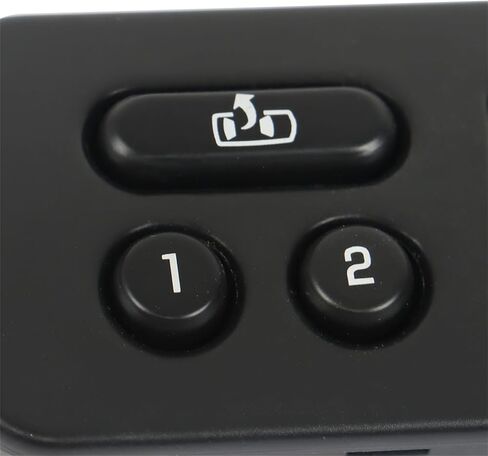 Black Front Left Seat Heater Switch Replacement for 2003-2007 Chevrolet Chevy Silverado GMC Sierra 901-200 15116863 15169669 15179137 1S11219 DS3092 S51915 SW8419 in Saudi Arabia