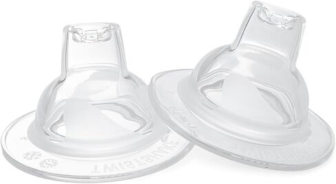 حلمة Twistshake Sippy Spout لعمر أكثر من 4 أشهر - حلمة أطفال فاخرة من السيليكون خالية من مادة BPA، عدد 2 (عبوة من قطعة واحدة) in Kuwait