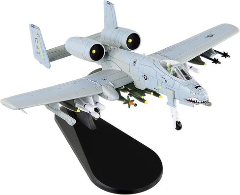Busyflies نموذج طائرة مقاتلة 1:100 A-10 Thunderbolt II Warthog Attack نموذج طائرة مقاتلة Diecast نموذج طائرة عسكرية للمجموعة والهدايا (A-10A) in Kuwait