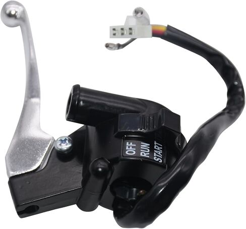 JDLLONG PW50 Left Right Brake Lever Throttle Housing Start Switch Fit for Yamaha PW50 PY50 Peewee Y-Zinger Motorcycle Dirt Bike with Black Hand Grip Set & Front and Rear Brake Cable in Saudi Arabia