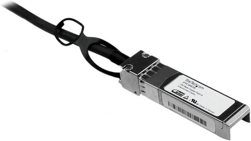 StarTech.com Cisco SFP-H10GB-CU1M Compatible 1m 10G SFP+ to SFP+ Direct Attach Cable Twinax - 10GbE SFP+ Copper DAC 10Gbps Low Power Passive Transceiver Module DAC Firepower ASR920 (SFPCMM1M) in Saudi Arabia