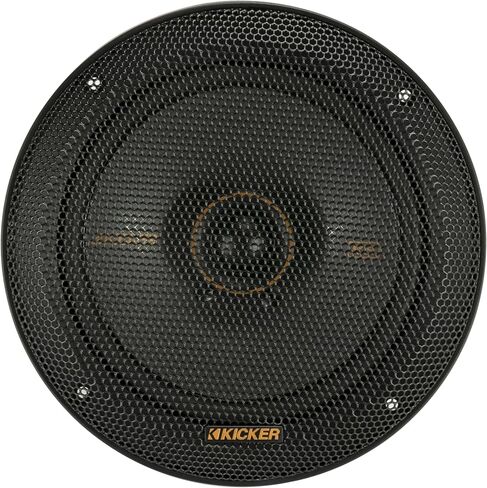 KICKER 51KSC6504 Coaxial Speaker System, 2-Way Design, One (1) Pair, 6.5" (160mm) Polypropylene Woofer/Midrange, 3/4" (20mm) Silk-Dome Tweeters, 100 Watts RMS, 200 Watts Peak in Saudi Arabia