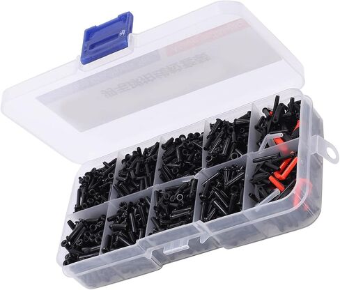 VGEBY Badminton Grommet Accessories, Powerti Badminton Grommets Set with Racquet Eyelets Bucket String Protector Stringing Tools Badminton Grommet in Saudi Arabia
